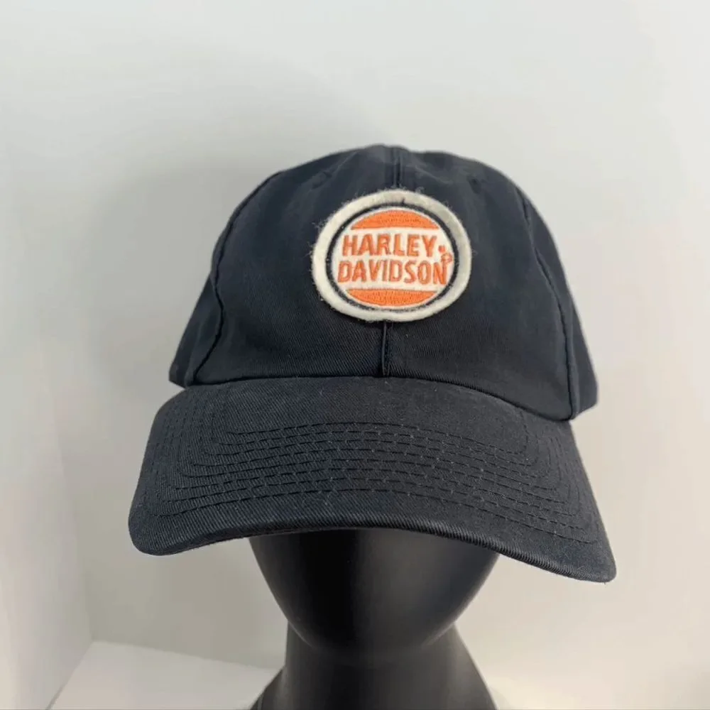 Harley-Davidson Hat Circle Logo American‎ Needle Quality Vintage Look Adjustable
